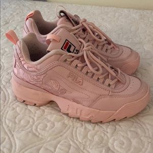 Womens Fila Disruptor 2 Rose Athletic Shoe - Pink